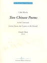 2 Chinese Poems fr Frauenchor a cappella Partitur (en)