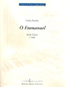 O Emmanuel fr Mnnerchor a cappella Partitur