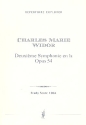 Symphonie en la majeur no.2 op.54 fr Orchester Studienpartitur