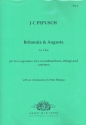 Britannia and Augusta for 2 sopranos, 2 recorders (oboes), strings and bc score and parts