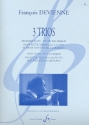 Trio sol majeur no.1 pour 2 flutes ou flute et violon et basse (violoncelle ou basson) partition+parties