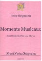 Moments Musicaux fr Flte und Klavier