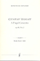 A Fugal Concerto op.40,2 fr Flte und Oboe (2Vl) und Streichorchester Studienpartitur (1923)