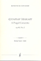 A Fugal Concerto op.40,2 fr Flte und Oboe (2Vl) und Streichorchester Studienpartitur (1923)