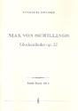 Glockenlieder op.22 4 Gedichte fr Singstimme und Orchester (Klavier) Studienpartitur (1907/1908)