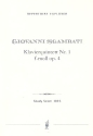Quintett f-Moll Nr.1 op.4 fr Klavier, 2 Violinen, Viola und Violoncello Studienpartitur (1866)