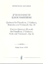 Quintett op.35  und Quintett h-Moll Nr.2 op.63 fr 2 Violinen, Viola, Violoncello und Klavier Studienpartitur