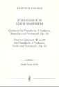 Quintett op.35  und Quintett h-Moll Nr.2 op.63 fr 2 Violinen, Viola, Violoncello und Klavier Studienpartitur