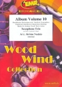 Album vol.10 for 3 saxophones and piano (keyboard/organ) (percussion ad lib) 2 scores