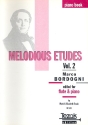 Melodious Etudes Vol.2 for flute and piano
