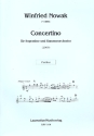 Concertino fr Sopraninoblockflte und Orchester Partitur