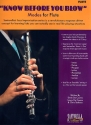 Know before You blow - Modes(+CD): for wind ensemble flute