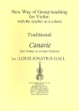 Canarie: for 3 violins (ensemble) score and parts