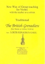 The British Grenadiers: for 3 violins (ensemble) score and parts