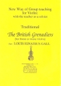 The British Grenadiers: for 3 violins (ensemble) score and parts