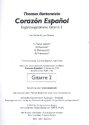 Corazn espanol (+CD) fr Gitarre Ergnzungsstimme Gitarre 2