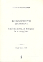 Sinfonia D-Dur fr Orchester Studienpartitur