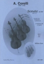 Sonata a tre op.3,4 für 3 Violoncelli (3 Fagotte) Partitur und Stimmen