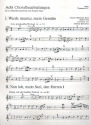 8 Choralvorspiele nach Kantatenstzen fr Melodieinstrument und Orgel Oboe/Trompete in C
