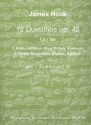 12 Duettinos op.42 Band 1 (Nr.1-6) fr 2 Altblockflten (Flten, Violinen) Spielpartitur