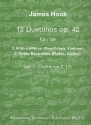 12 Duettinos op.42 Band 2 (Nr.7-12) fr 2 Altblockflten (Flten, Violinen) Spielpartitur