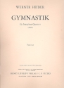 Gymantik fr Sopransaxophon, Altsaxophon, Tenorsaxophon und Baritonsaxophon Partitur