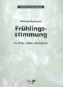 Frhlingsstimmung fr Flte, Oboe und Klavier Partitur und Stimmen