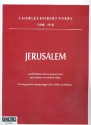 Jerusalem fr Gesang (Chor ad lib) und Klavier (en)