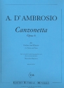 Canzonetta op.6 fr Violine und Klavier