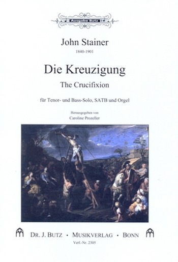 Die Kreuzigung fr Soli, gem Chor und Orgel Partitur (dt/en)