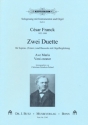 2 Duette fr Sopran (Tenor), Bass und Orgel Partitur