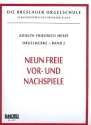 9 freie Vor- und Nachspiele fr Orgel