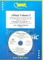 Album vol.5 (+CD) for 2 trumpets (cornets) (piano/keyboard/organ ad lib) 2 scores