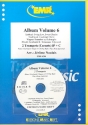 Album vol.6 (+CD) for 2 trumpets (cornets) (piano/keyboard/organ ad lib) 2 scores