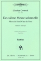 Messe solennelle Nr.2 fr gem Chor (SATB) und Orgel Partitur