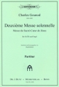 Messe solennelle Nr.2 fr gem Chor (SATB) und Orgel Partitur