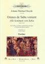 Omnes de Saba venient fr gem Chor, 2 Violinen, Violoncello und Orgel (2 Oboen und Hrner ad Partitur