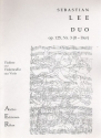 Duo B-Dur op.125,3 fr Violine und Violoncello (Viola) Stimmen