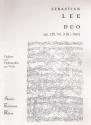 Duo B-Dur op.125,3 fr Violine und Violoncello (Viola) Stimmen