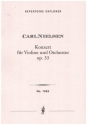 Konzert op.33 fr Violine und Orchester Studienpartitur
