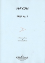 Trio no.1 Hob.IV:1 for 3 saxophones (AAT) score and parts