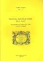 Domine Dominus noster fr Gesang, Violine /Flte) und Bc Partitur und Violinstimme