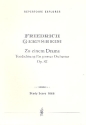 Zu einem Drama op.82 fr Orchester Studienpartitur