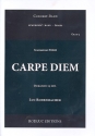 Carpe diem fr sinfonisches Blasorchester Partitur und Stimmen