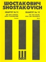 Streichquartett b-Moll Nr.13 op.138  Stimmen