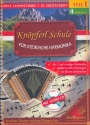Knpferl Schule 4-Fingersatz Band 1 (+CD) fr Steirische Harmonika in Griffschrift
