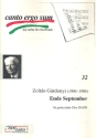 Ende September fr gem Chor a cappella Partitur