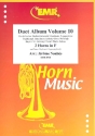 Duet Album vol.10 for 2 horns in F (piano/keyboard/organ ad lib) 2 scores