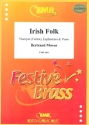 Irish Folk for trumpet (cornet), euphonium and piano score and parts