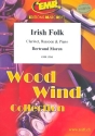 Irish Folk for clarinet, bassoon and piano score and parts